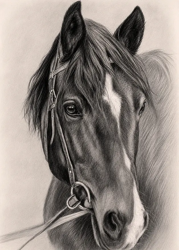 Pferd Portrait Vorschau