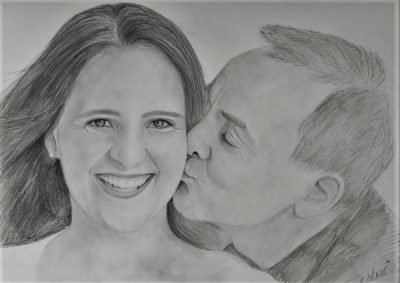 Portrait zeichnen lassen nach Fotovorlage