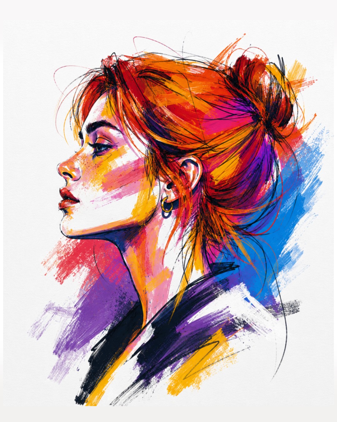 portrait illustration sukey vionic