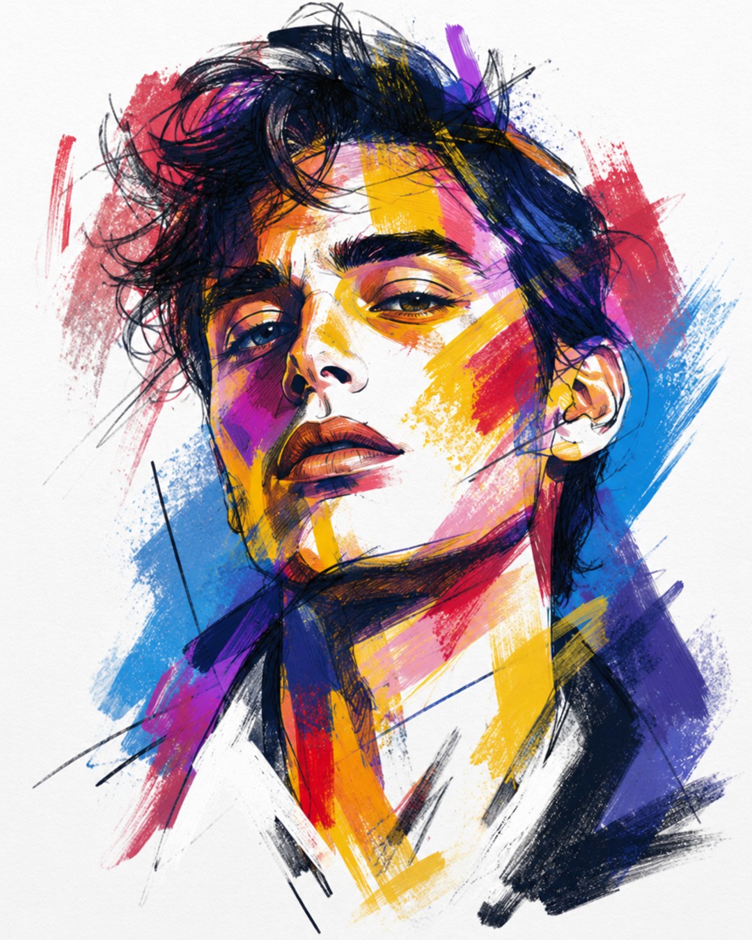 portrait illustration sukey vionic