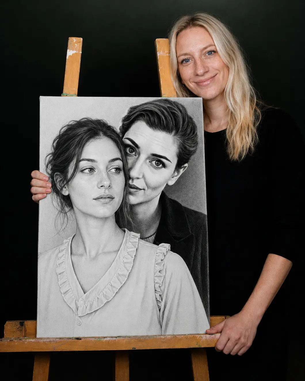 sukey portrait zeichnen lassen