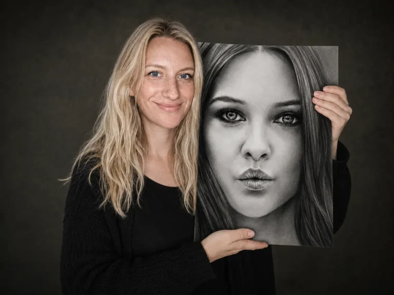 Portrait zeichnen Leidenschaft